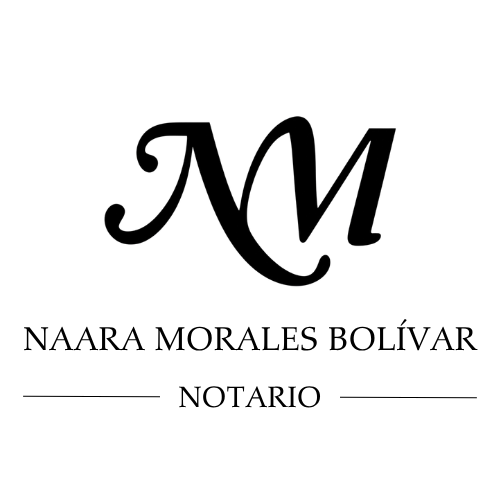 Logo Notaría de Naara Morales Bolívar